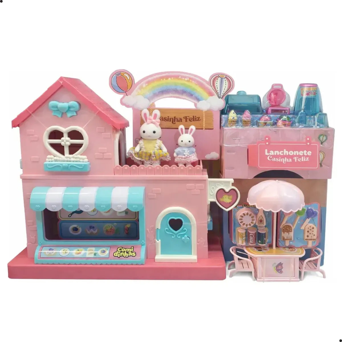 Brinquedo Lanchonete Casinha Feliz