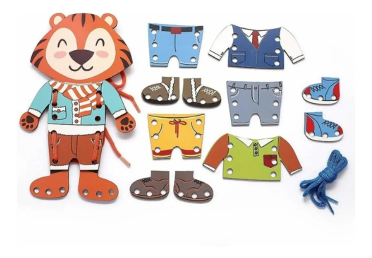 Meus Primeiros Alinhavos - Tigre Fashion