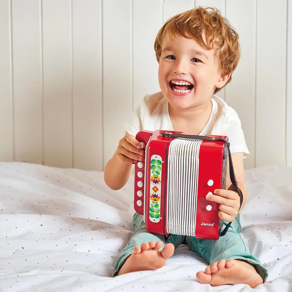 Acordeão Infantil Gioia Vermelho