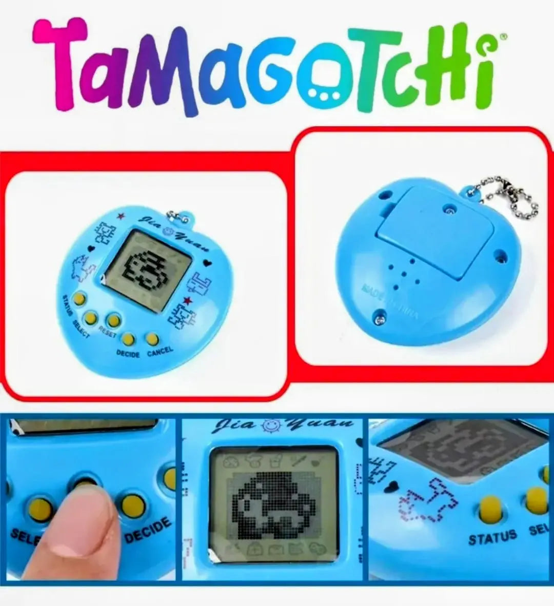 Bichinho Virtual Pet Super Mini Game Tamagochi Sortido