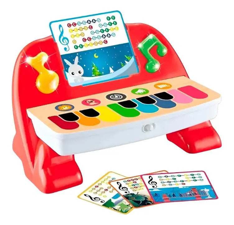 Piano Touch Musical Infantil Sons E Luzes