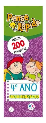 Jogo Pense Rápido - 4º Ano