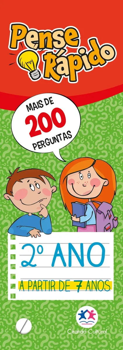 Jogo Pense Rápido - 2º Ano