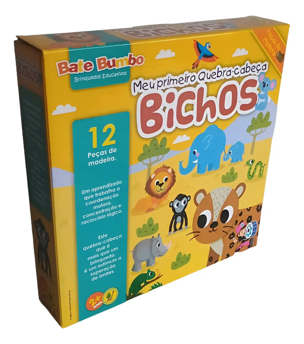 Meu Primeiro Quebra-Cabeças Gigante - Bichos