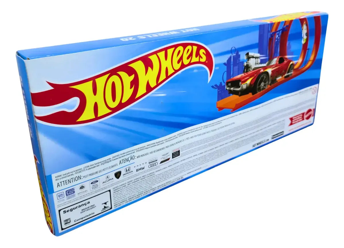 Hot Wheels Conjunto Com 20 Carros Sortido 1:64
