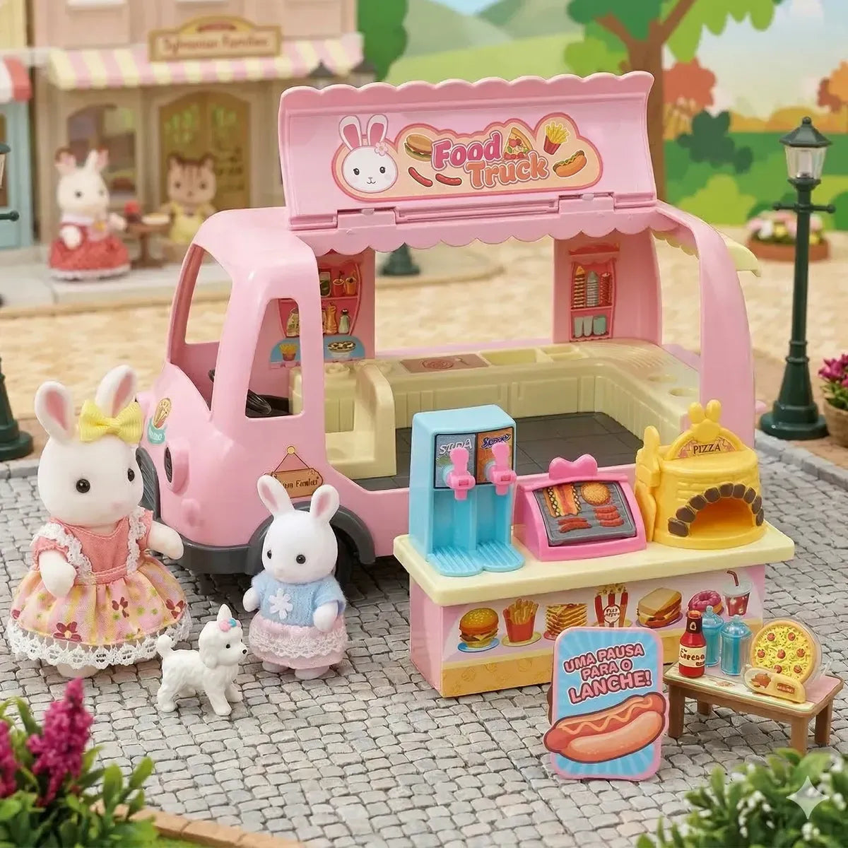 Brinquedo Food Truck Casinha Feliz