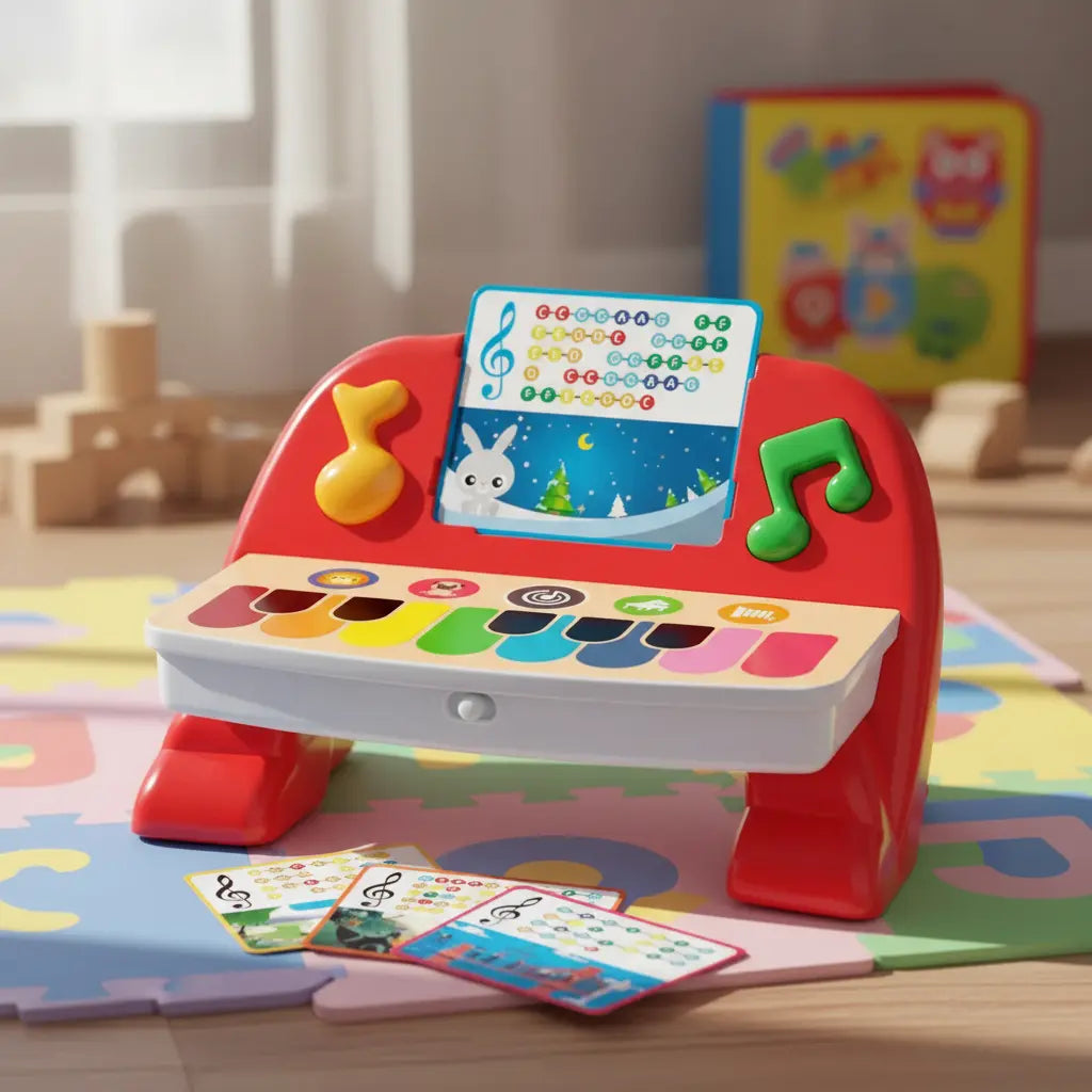 Piano Touch Musical Infantil Sons E Luzes
