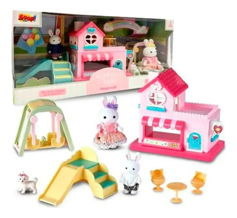 Casinha Feliz Conjunto Playground