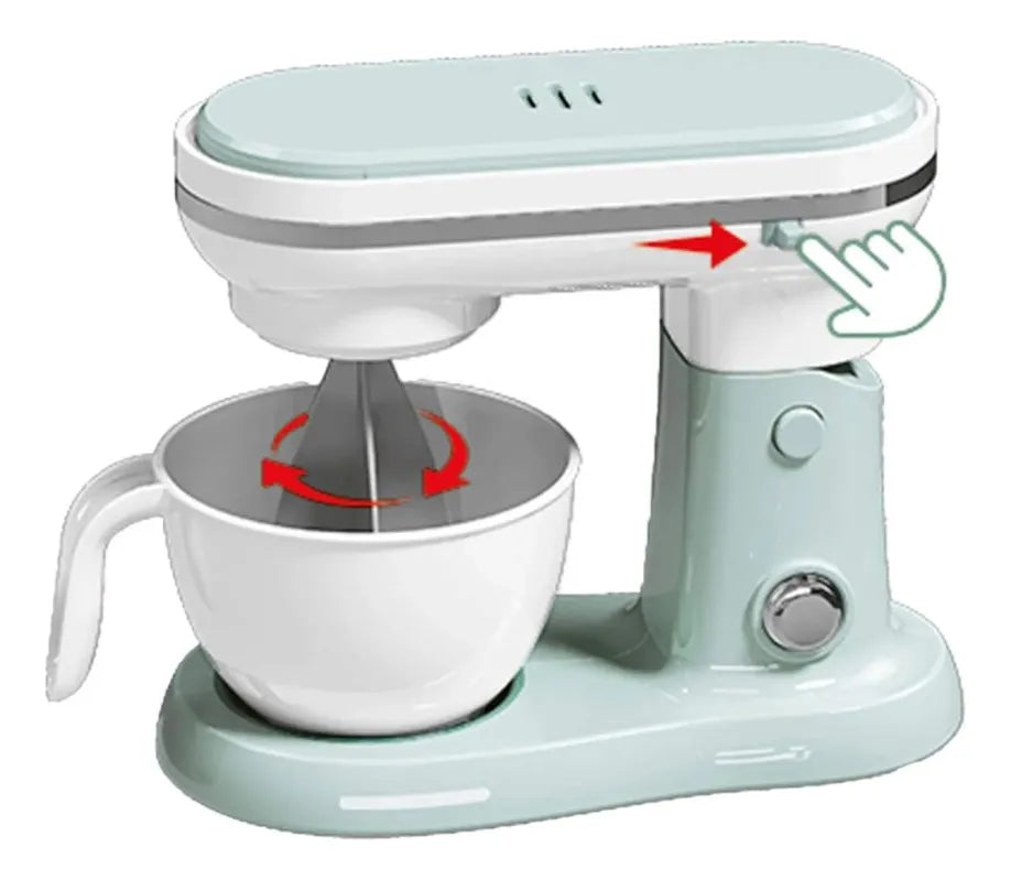 Batedeira Mini Cozinha Brinquedo Infantil Com Luz E Som