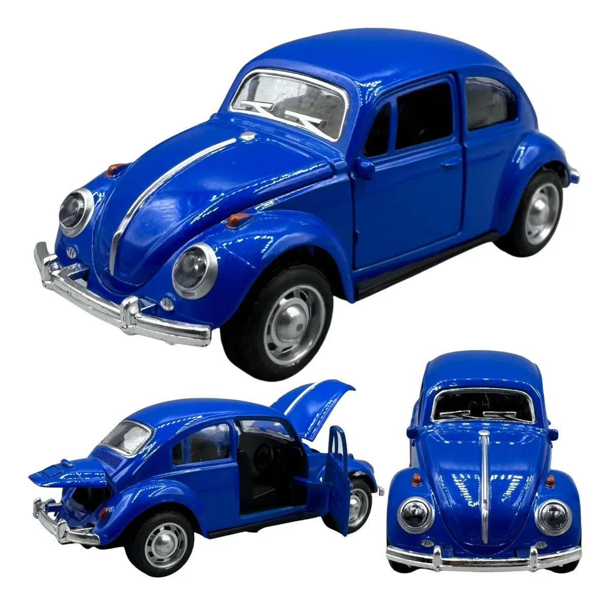 Carrinho de Fricção Fusca Colorido Sortido