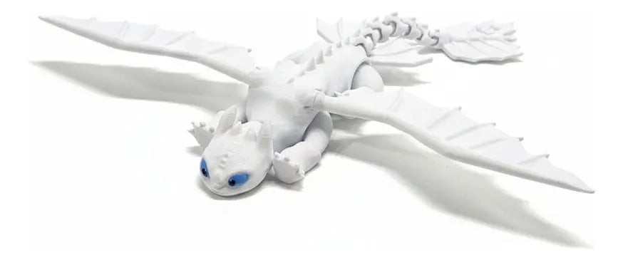 Dragão Articulado 3D Fúria da Luz
