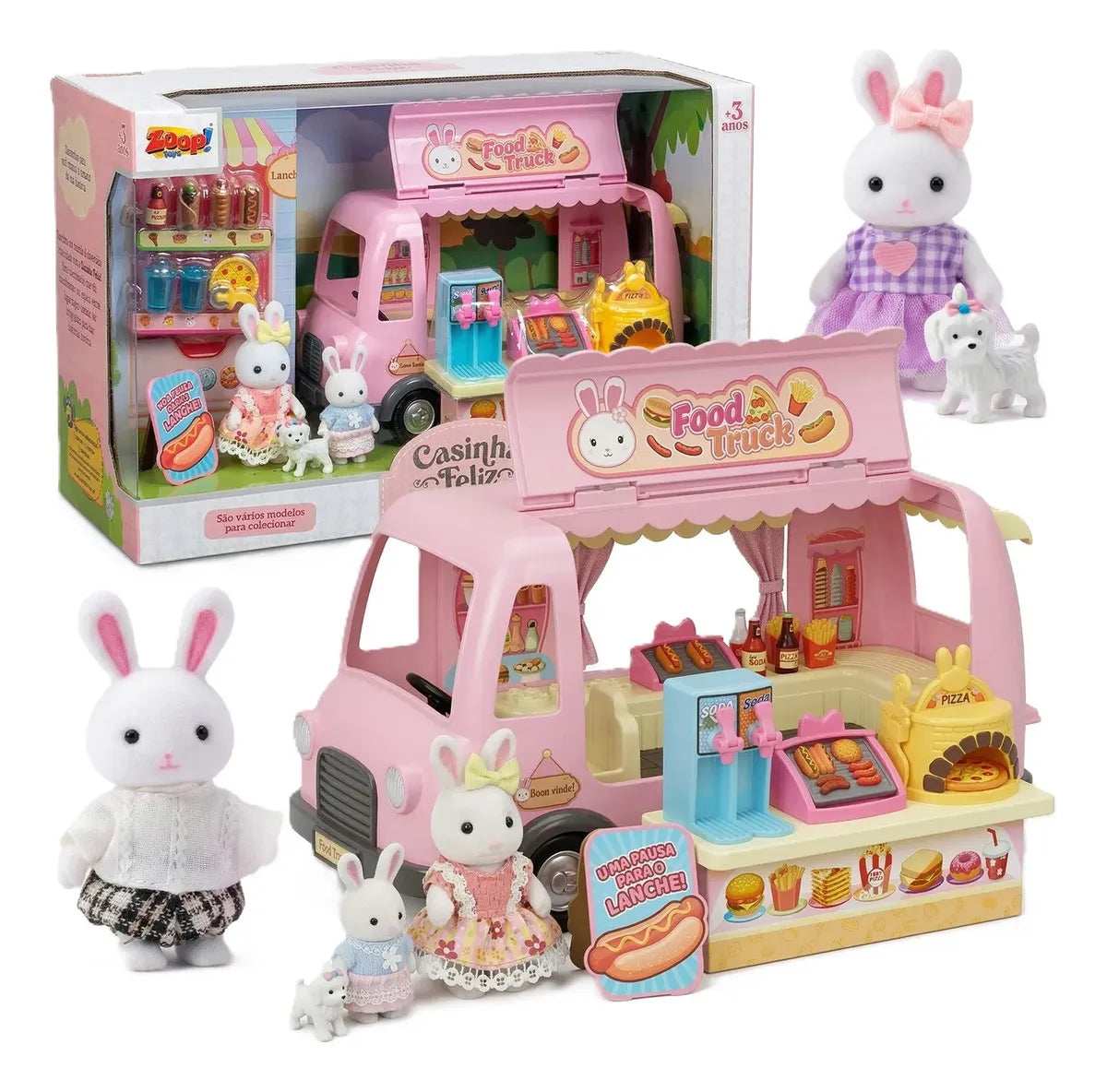 Brinquedo Food Truck Casinha Feliz
