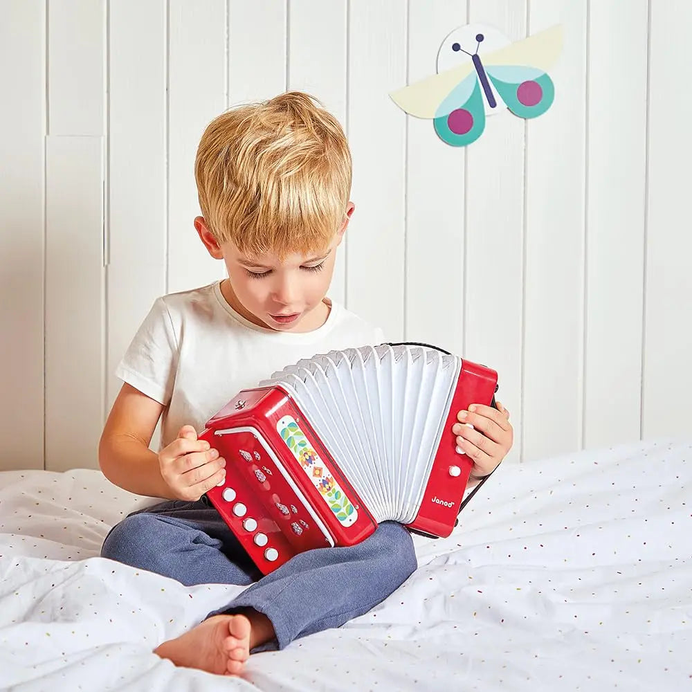 Acordeão Infantil Gioia Vermelho