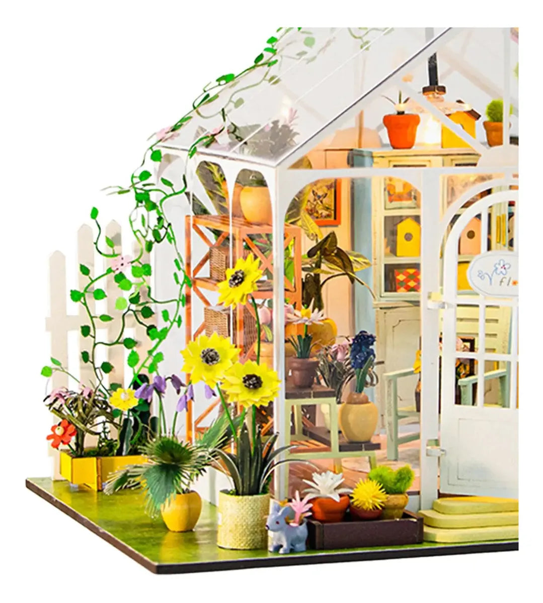 Kits De Casas De Bonecas Em Miniatura