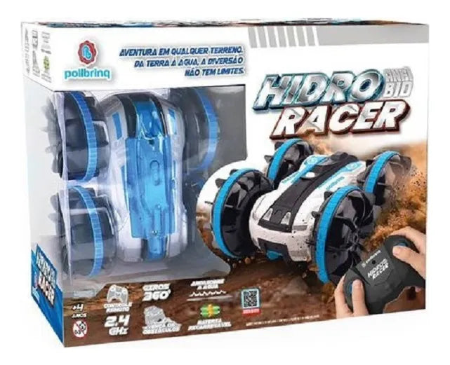 Carrinho Controle Remoto Hidroracer Anfíbio