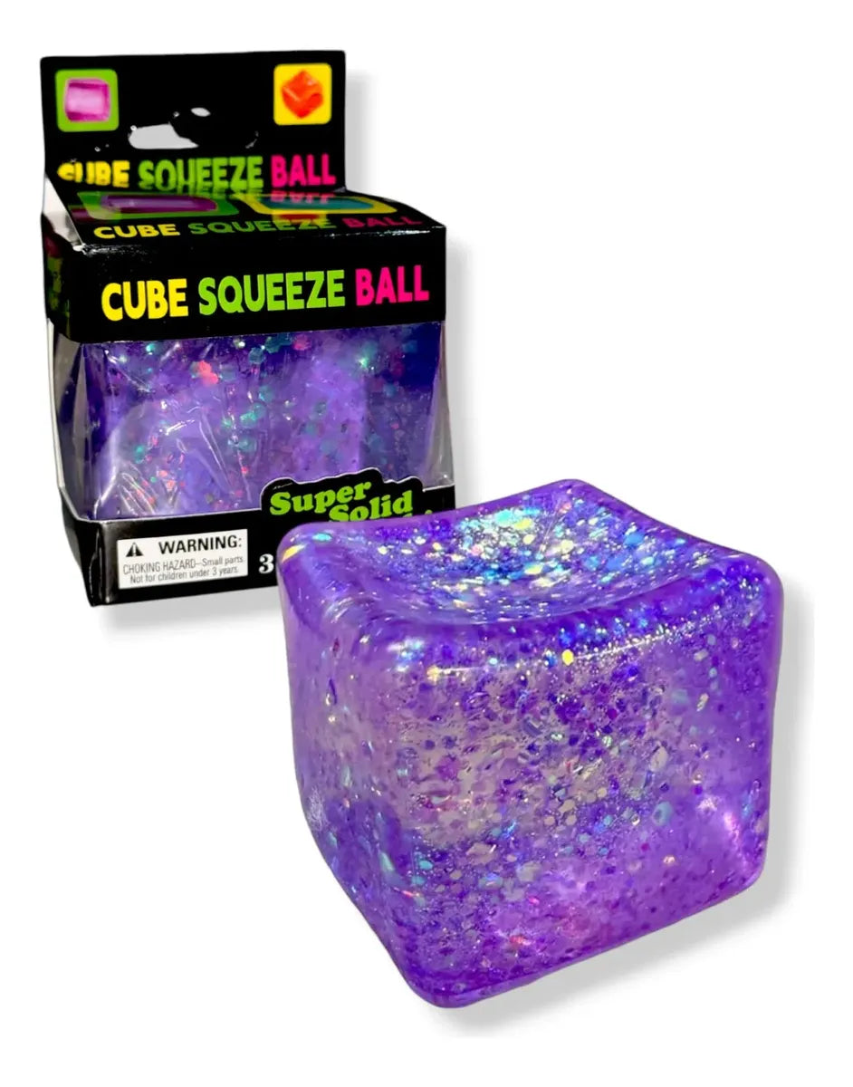 Cubo Squishy de Apertar Sortido