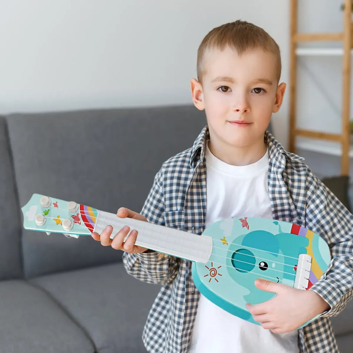 Brinquedo Ukulele Infantil Sortido