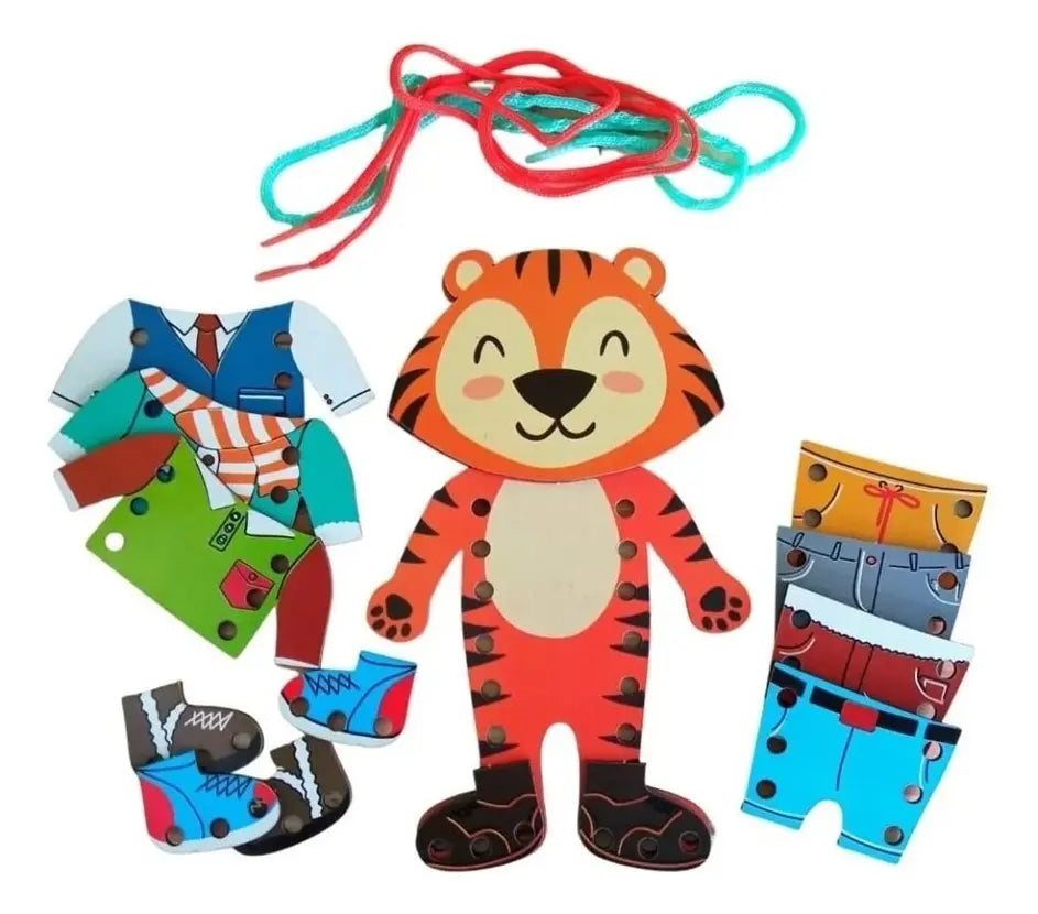 Meus Primeiros Alinhavos - Tigre Fashion