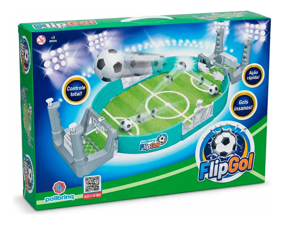 Brinquedo Flipgol Lançador Bola De Futebol