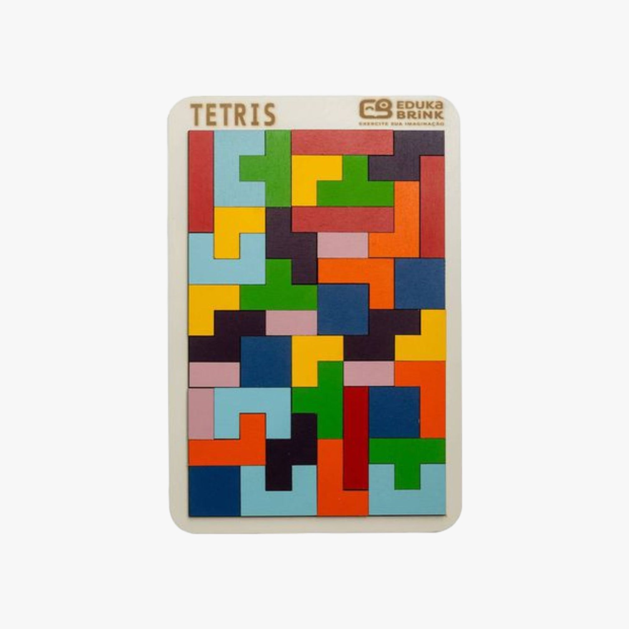 Brinquedo Pedagógico Tetris 40 Peças