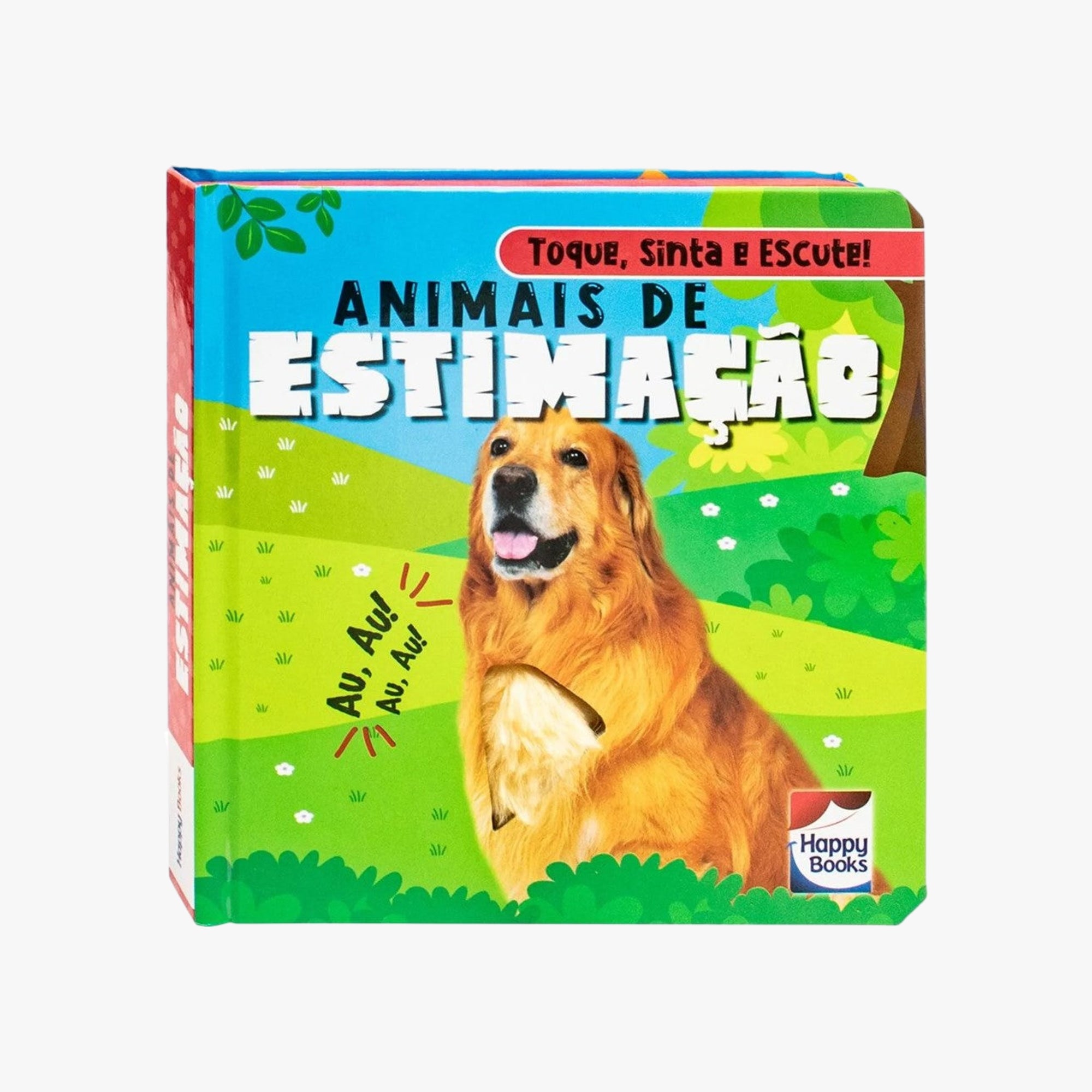 Livro Sonoro Toque e Sinta!  Animais de Estimação