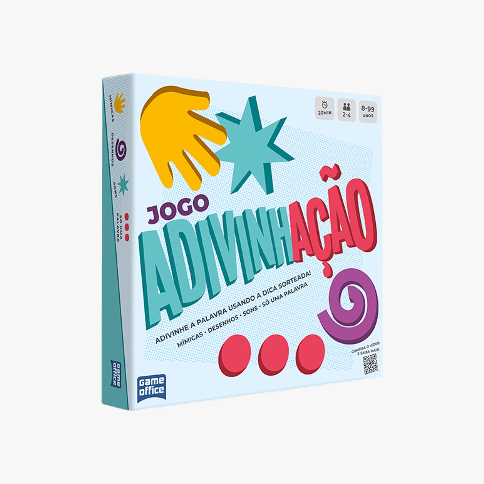 Jogo de Tabuleiro Infantil  Adivinhação
