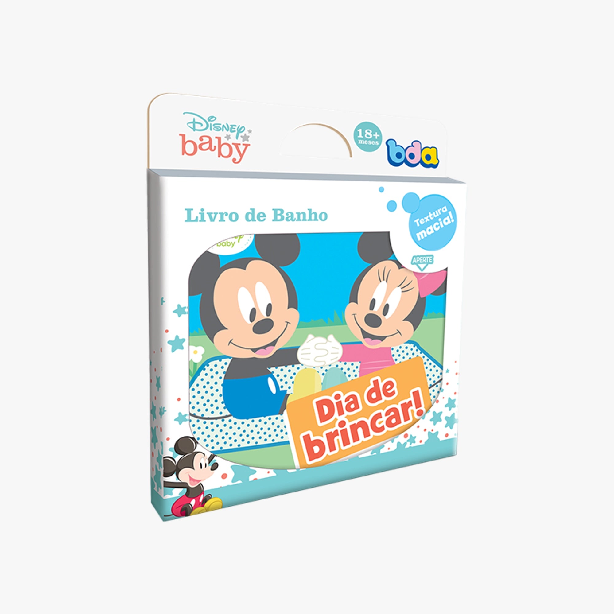 Livro de Banho Disney Baby Mickey e Minnie
