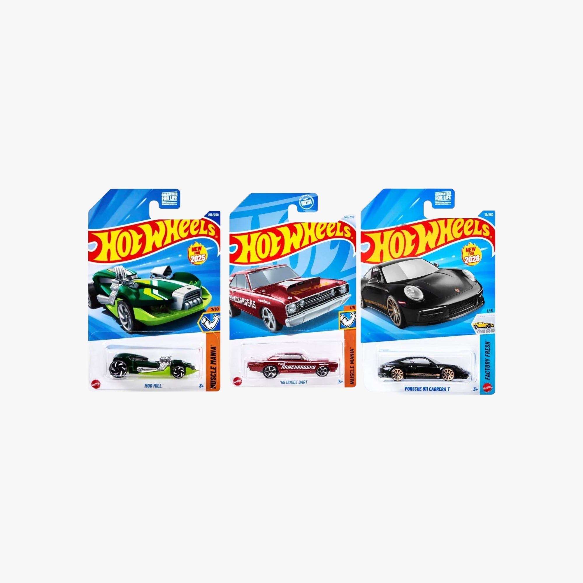 Kit com 3 Carrinhos Hot Wheels SORTIDO
