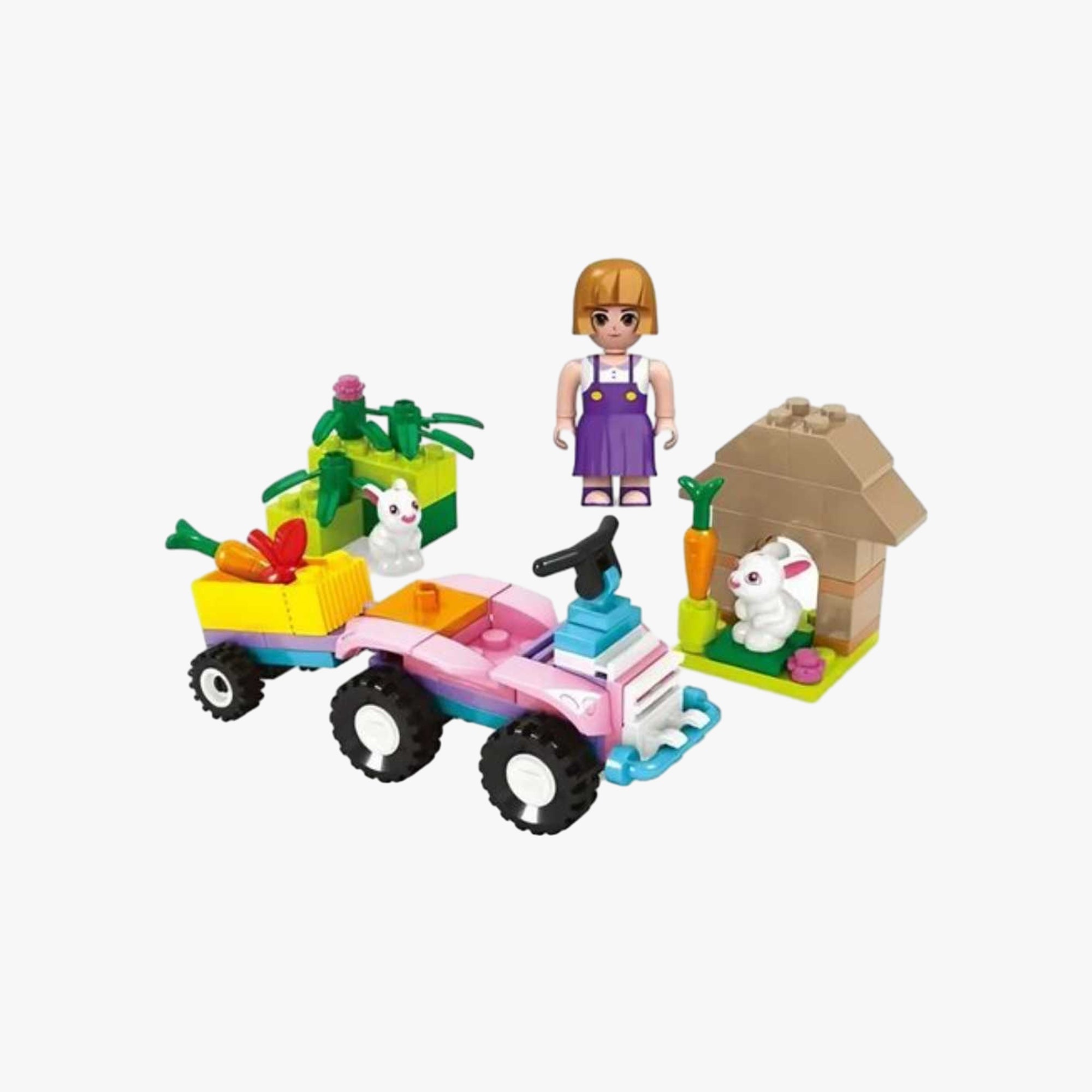 Blocos de Montar Quadriciclo Pet 86 Peças