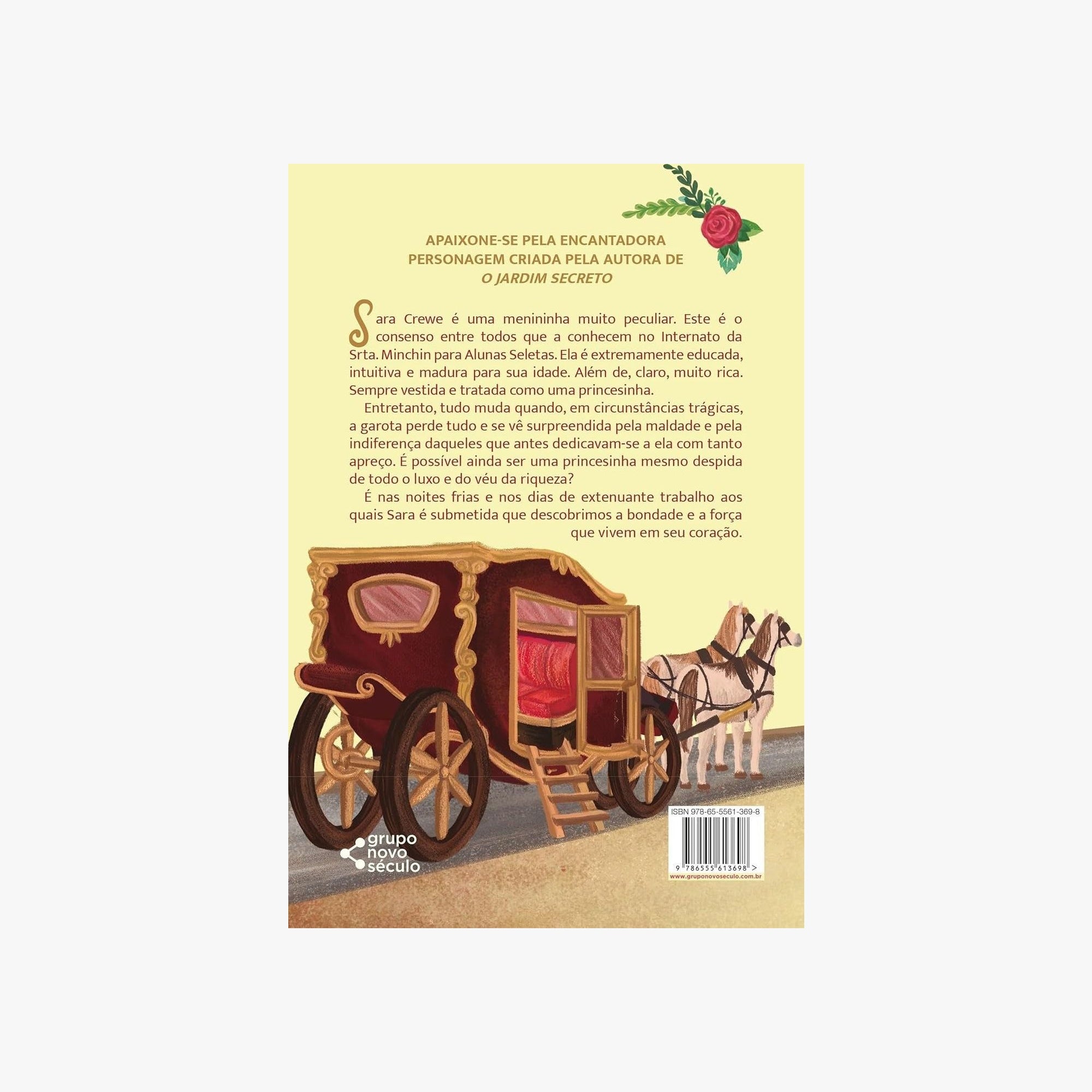 Livro Infantil A Princesinha Edição de Luxo