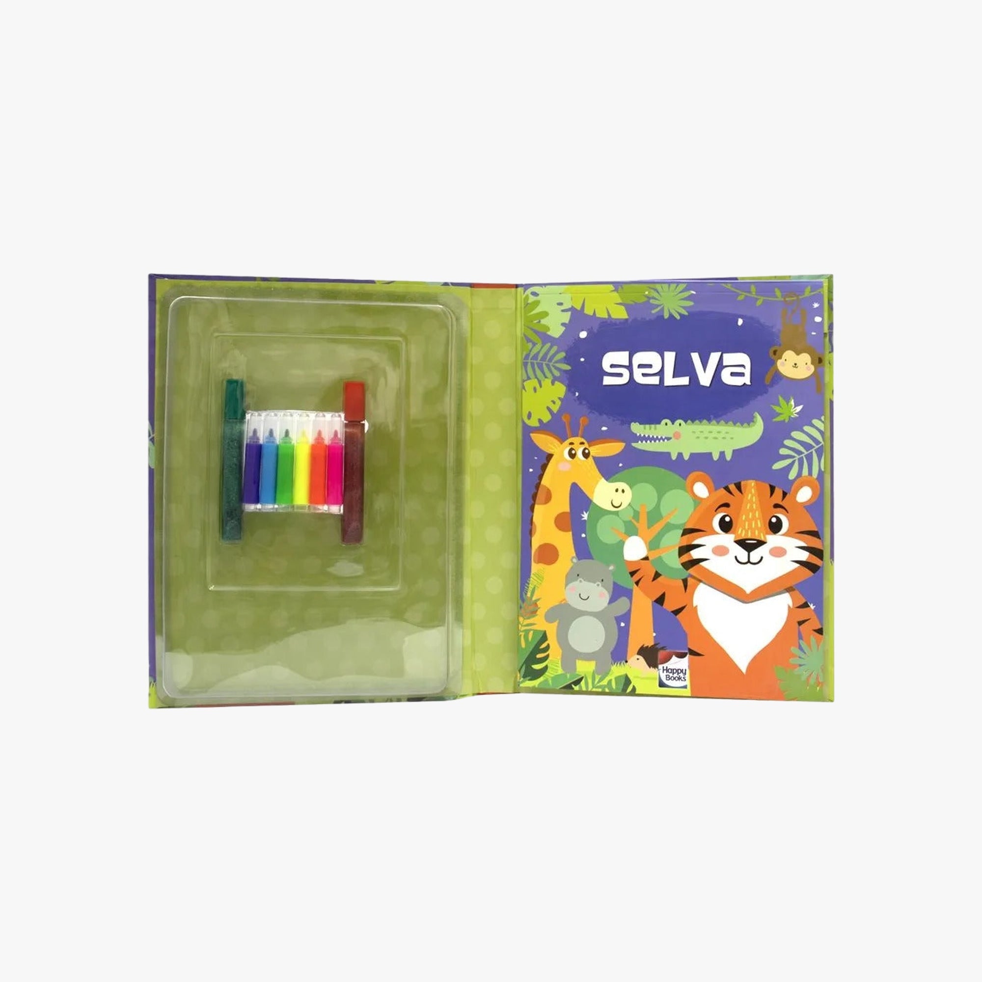 Meu Adorável Superkit De Colorir: Selva