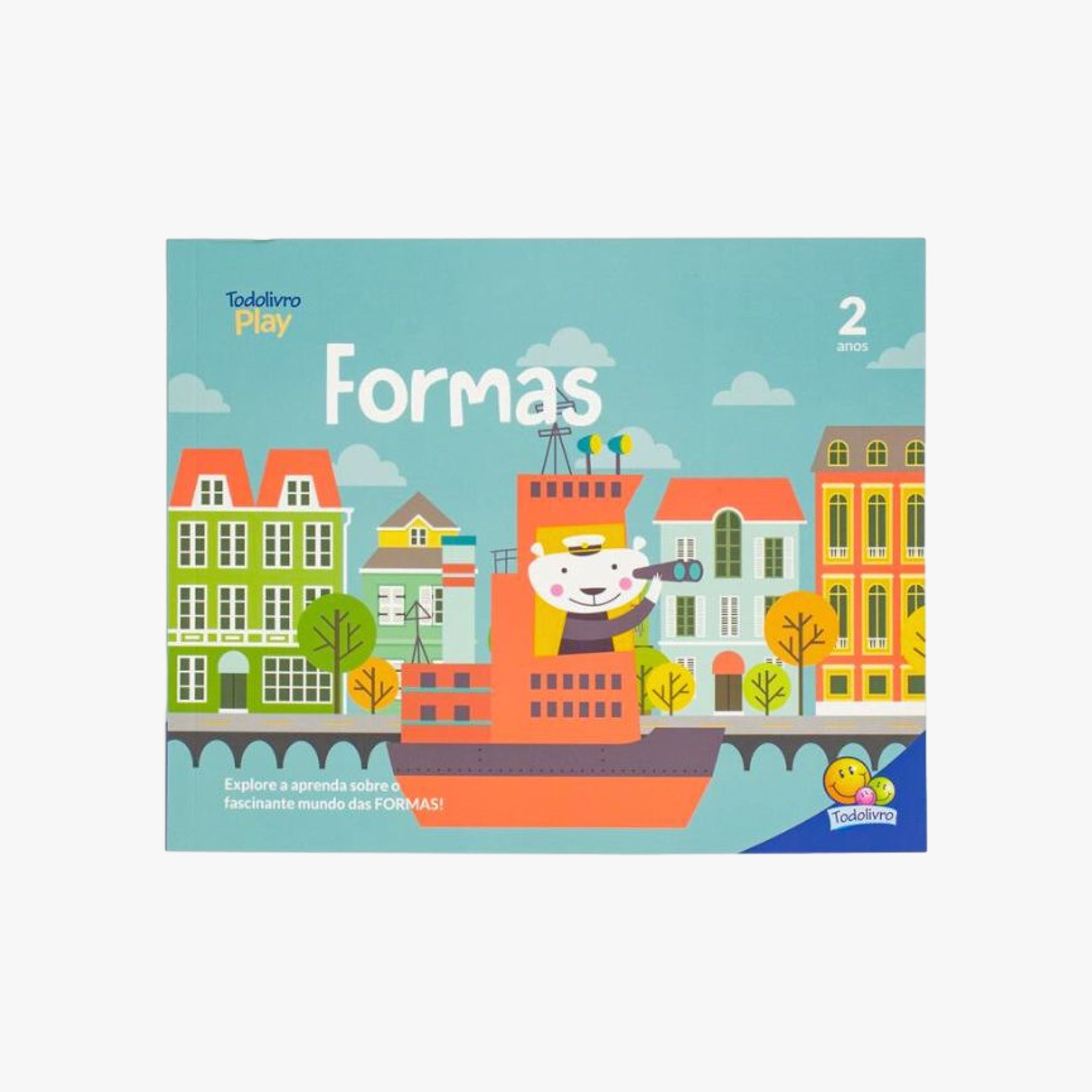Kit Quebra-Cabeça e Livro Formas