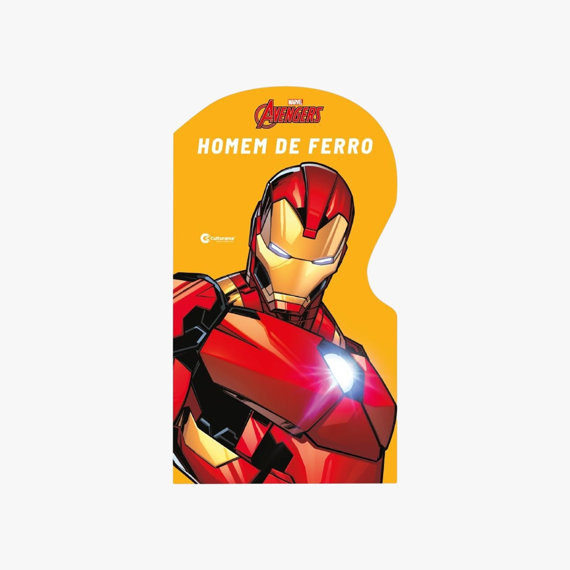 Livro Pop Cartonado Recortado Homem de Ferro