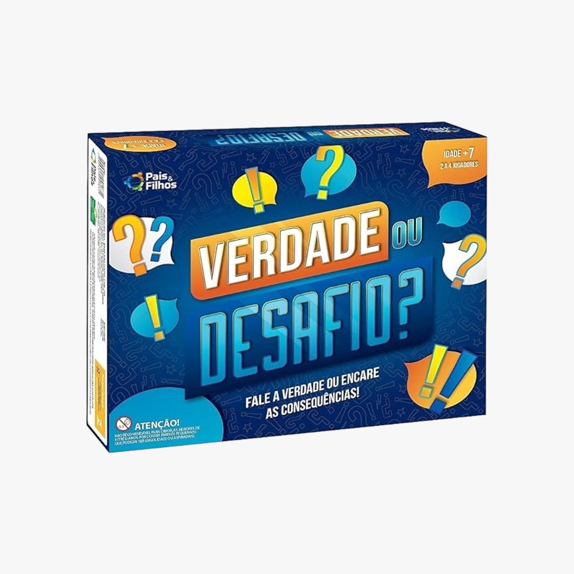 Jogo de Tabuleiro Verdade ou Desafio?