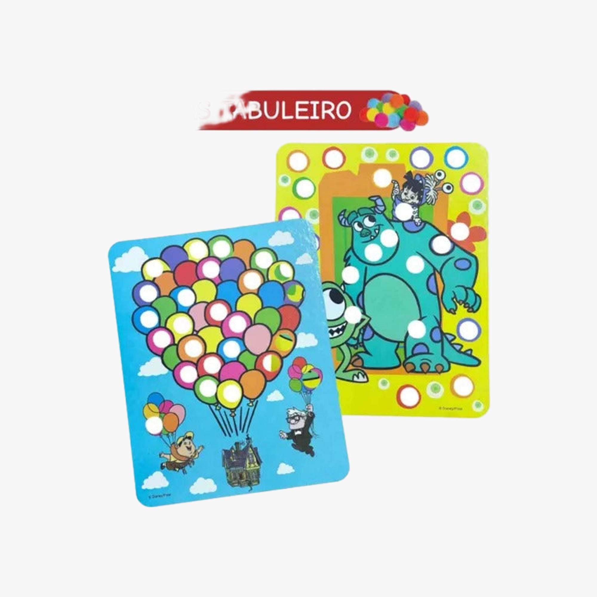 Jogo Educativo Pega PomPom Disney Pixar