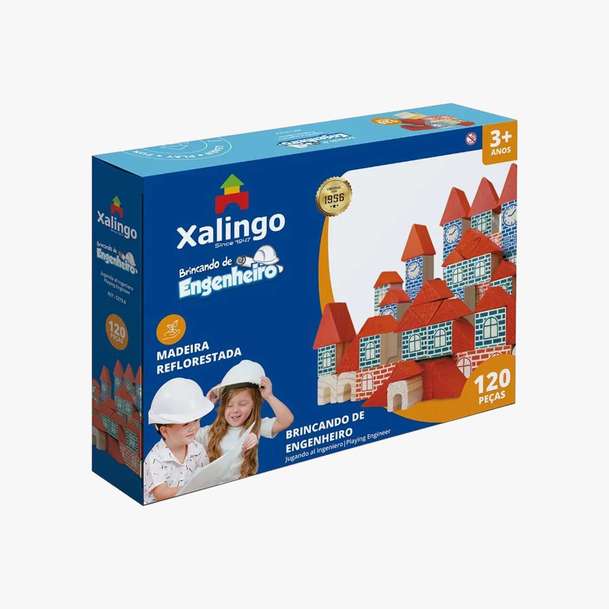 Brincando de Engenheiro 120 peças