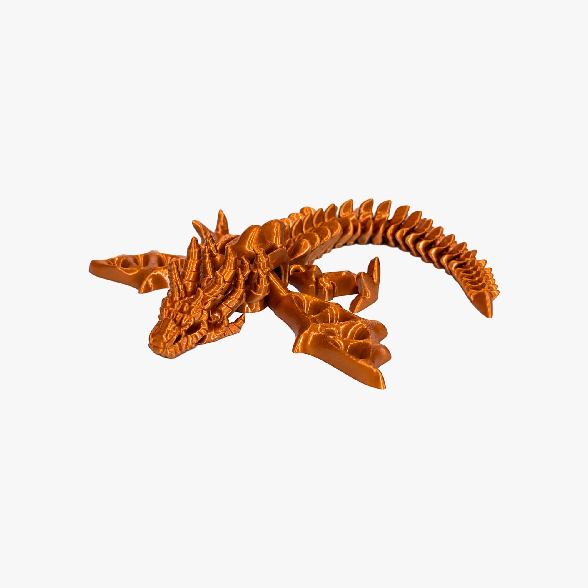Dragão Articulado 3D Bronze