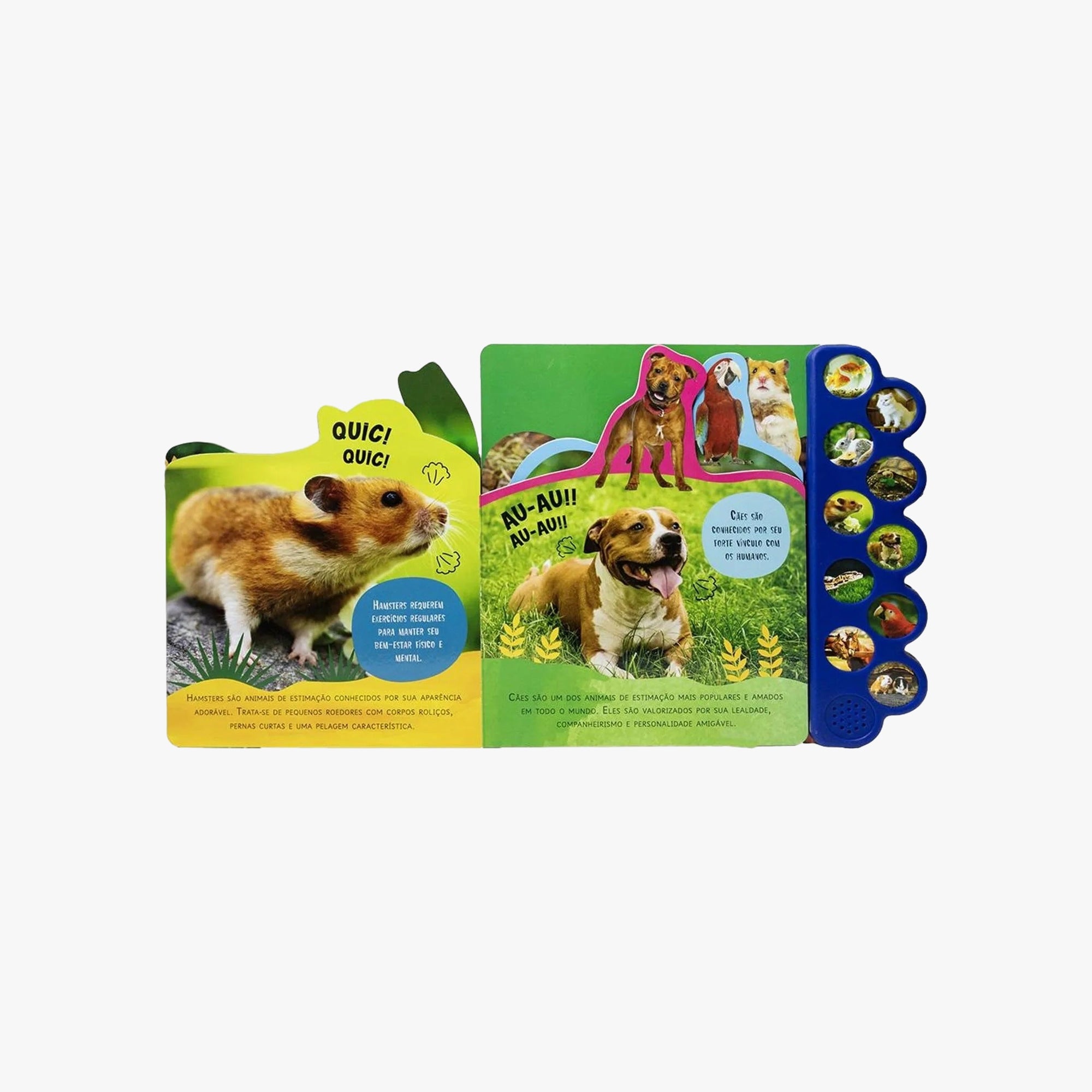 Livro Sonoro Animais de Estimação