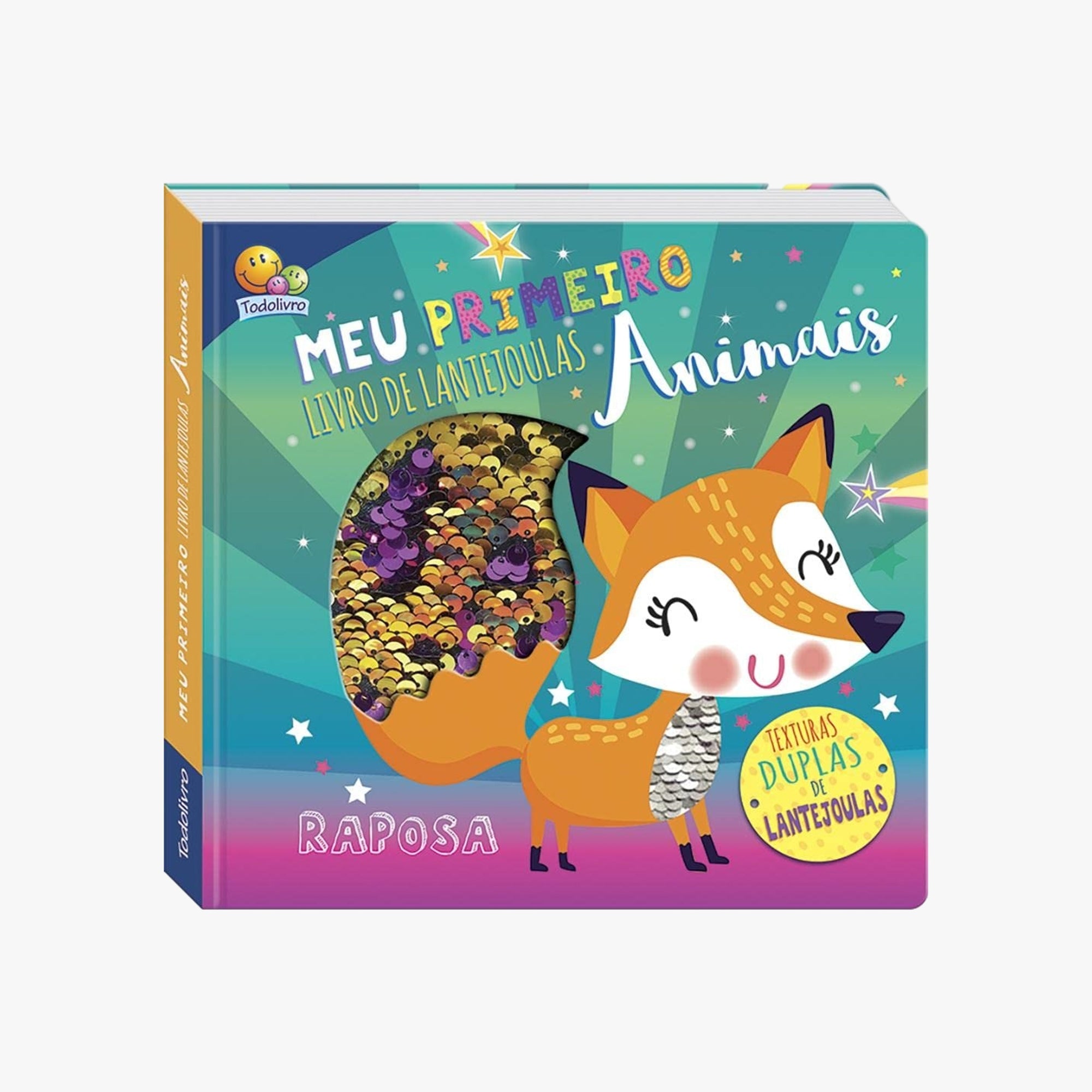 Meu Primeiro livro de Lantejoulas Animais