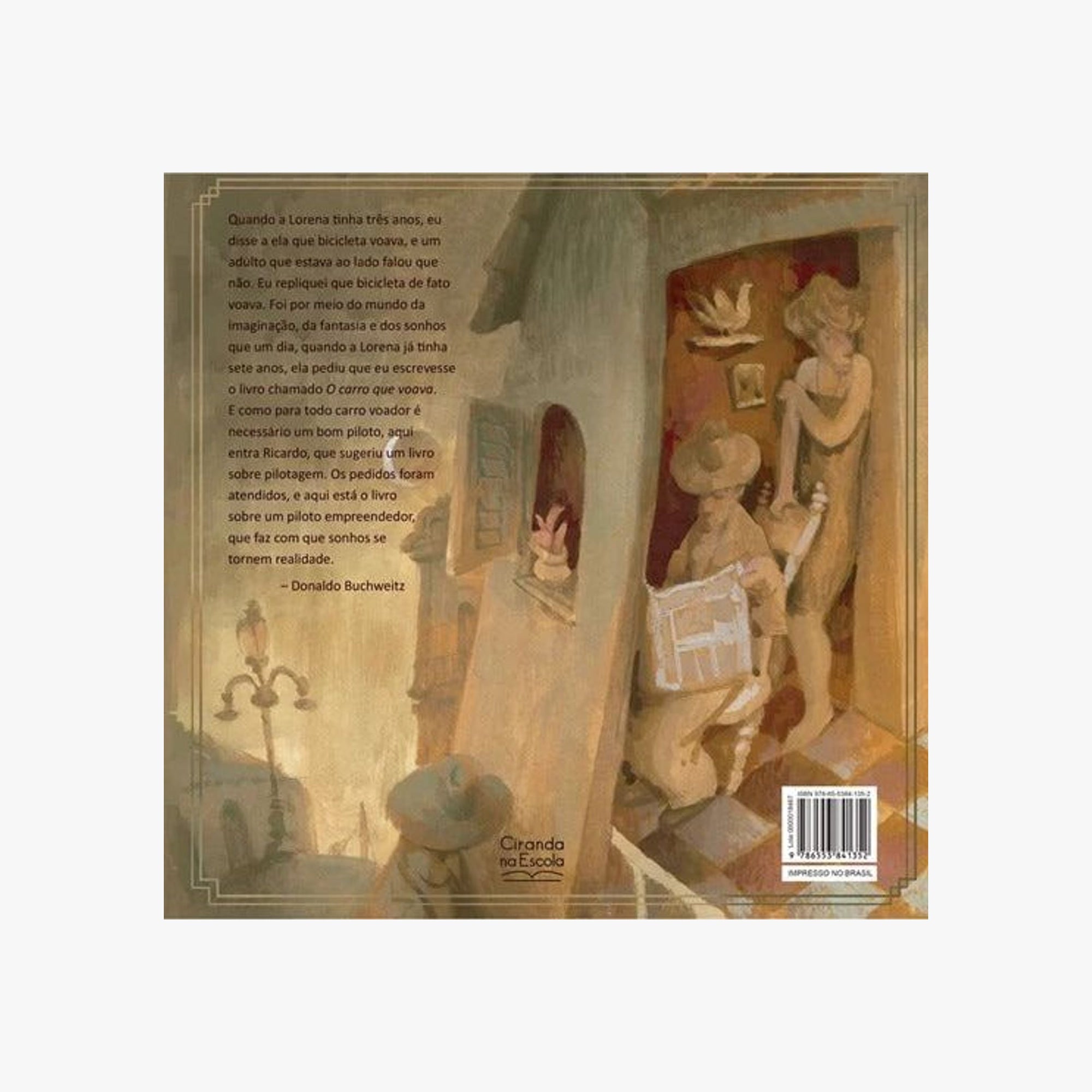 Livro Infantil O Carro que Voava
