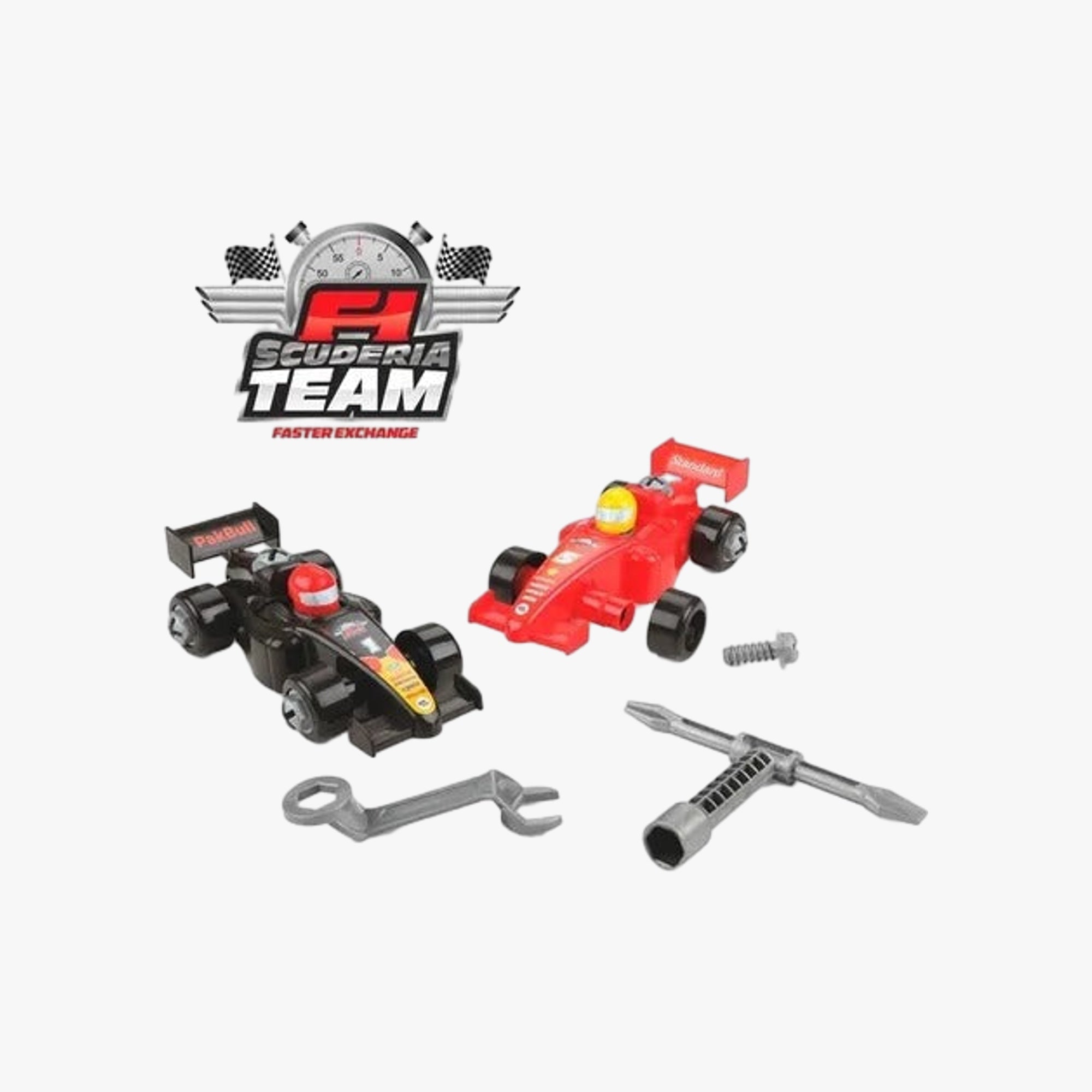 Carros Montagem Fórmula 1 Scuderia Team