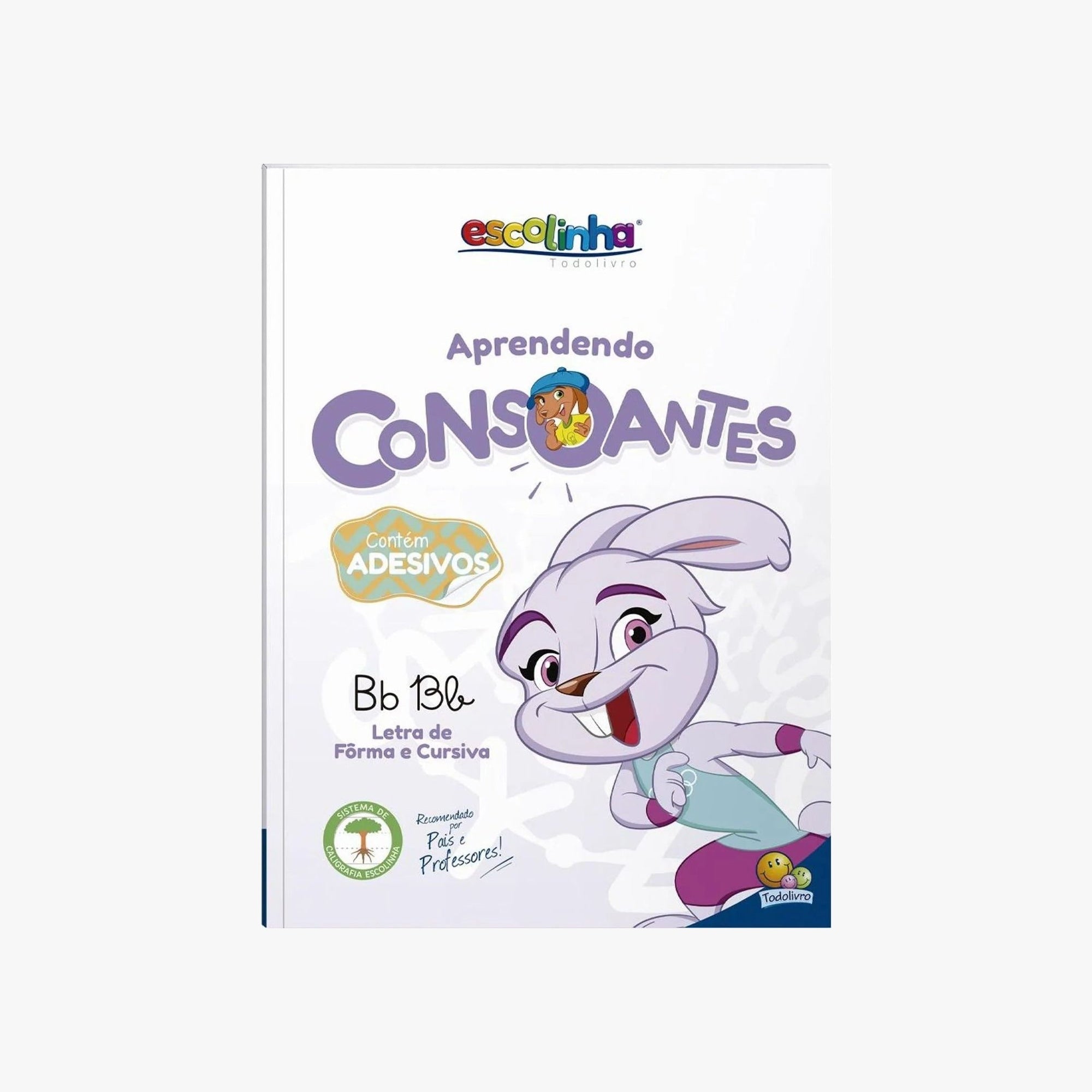 Livro Escolinha Atividades de Apoio Escolar Consoantes