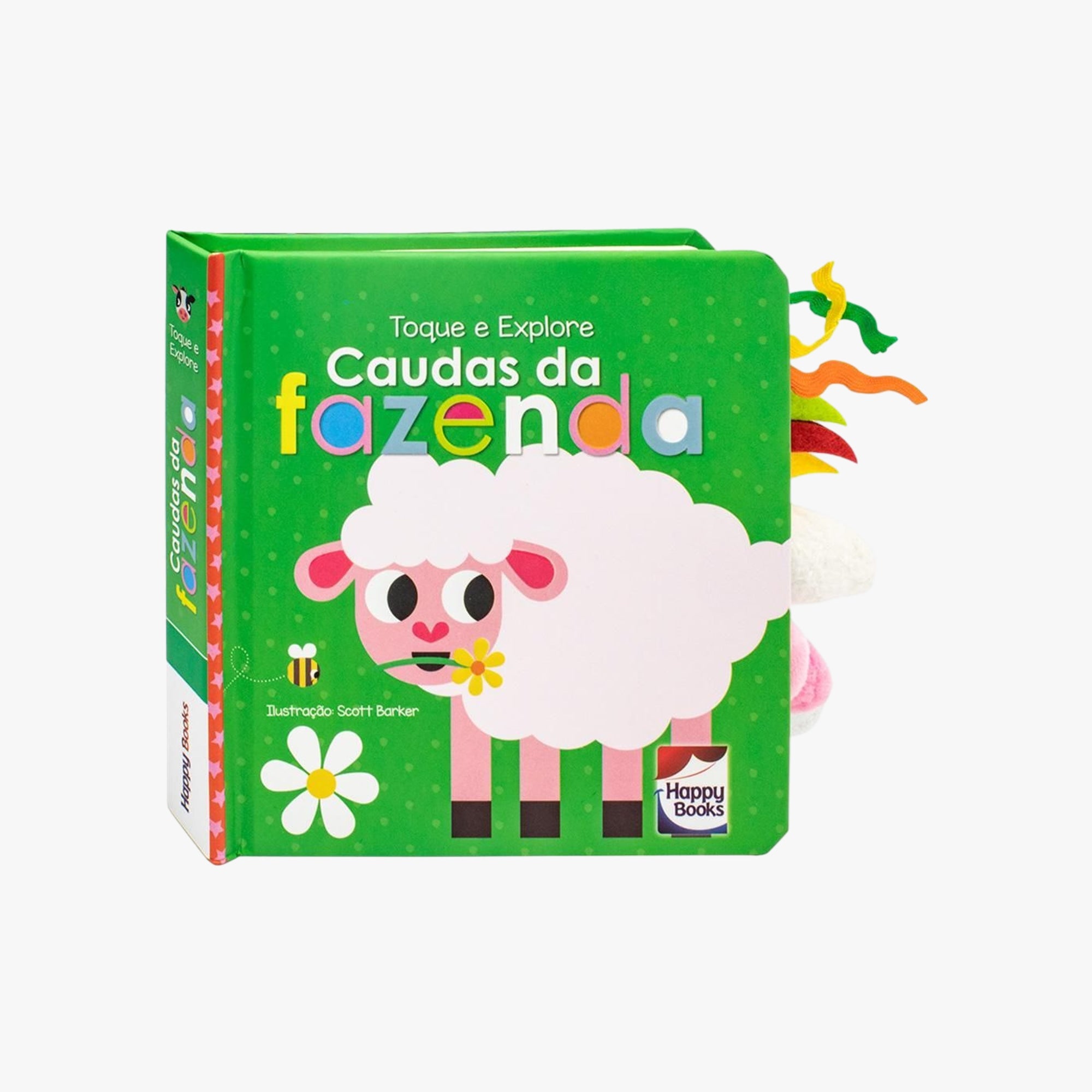 Livro Caudas da Fazenda Toque e Explore