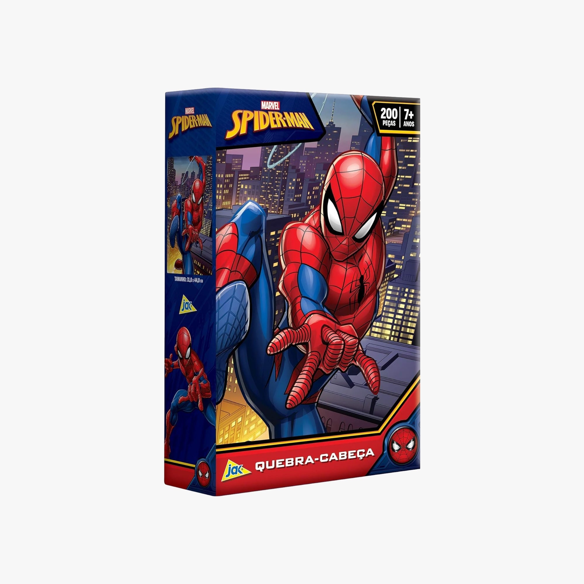 Quebra-Cabeça Homem Aranha 200 Peças Toyster