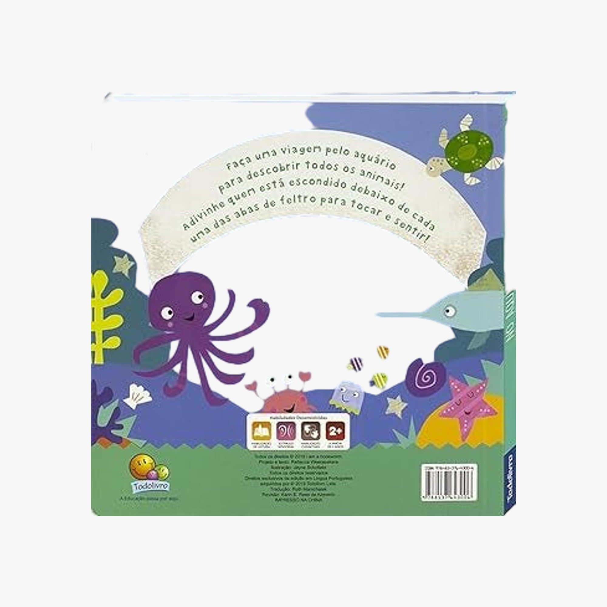 Livro de Feltro No Aquário