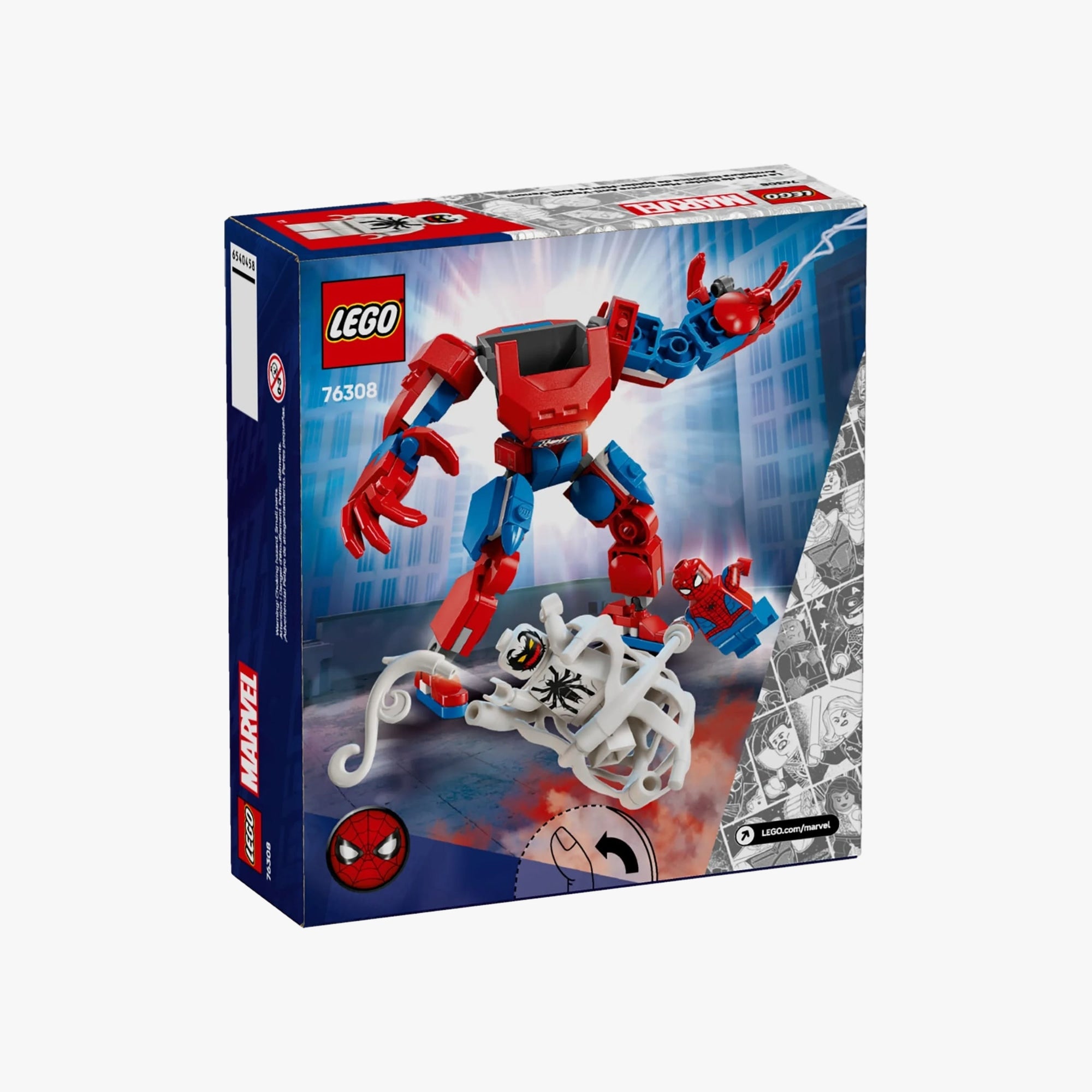Lego Robô do Homem-Aranha vs Anti-Venom