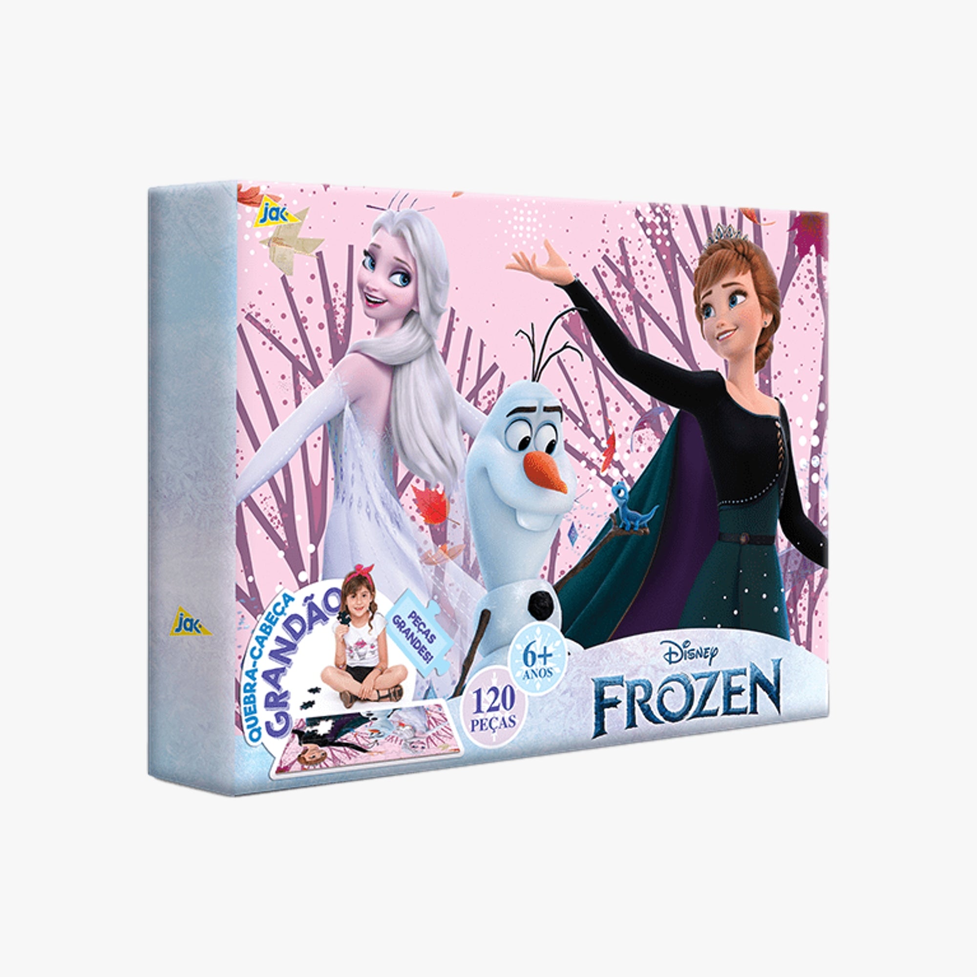 Quebra-Cabeça Grandão 120 Peças da Princesa Frozen Toyster