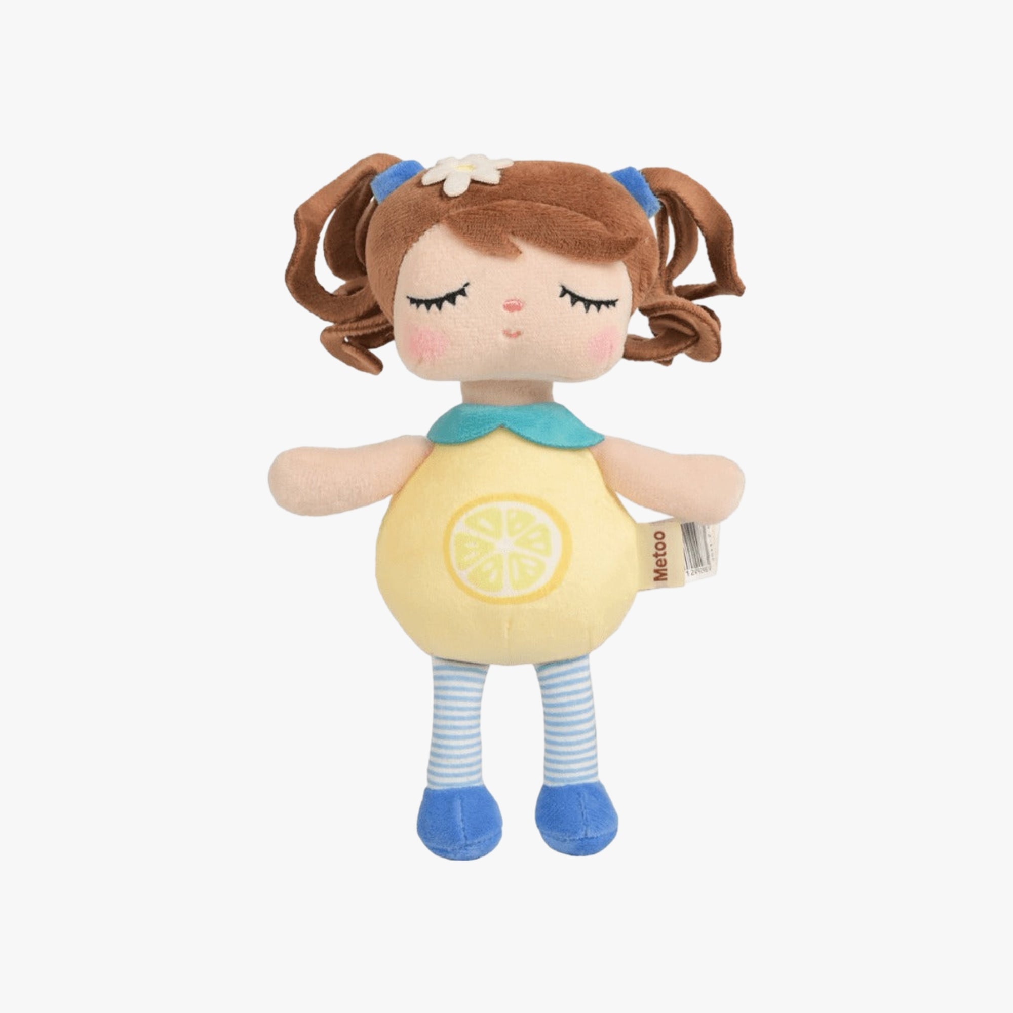Mini Boneca Infantil de Pano Frutinha Limãozinho