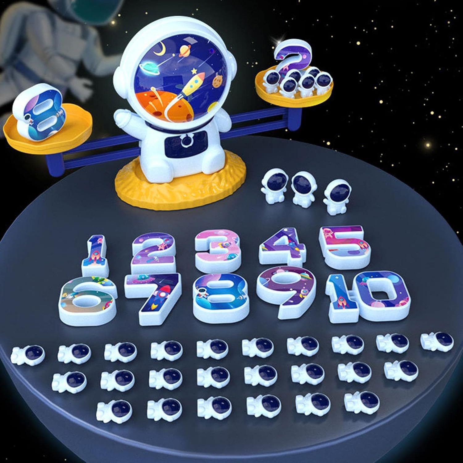 Brinquedo Educativo Balança Divertida Astronauta