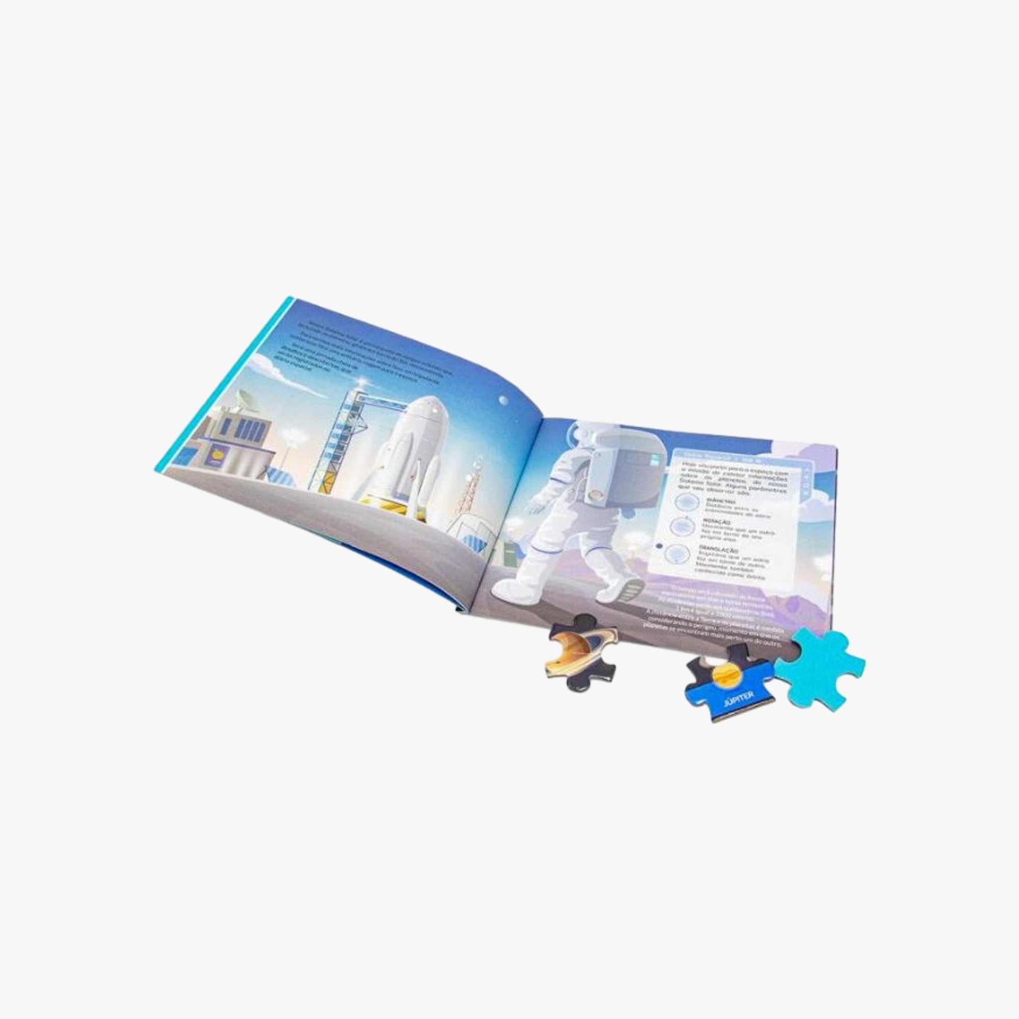 Kit Educativo Espaço Livro e Quebra-Cabeça